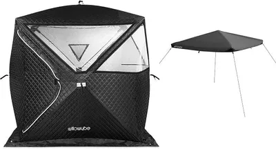 Productafbeelding van Buiten sauna set met sauna-tent en afdekking voor de droge sauna