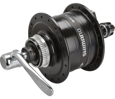 Produktbild von Nabe Dynamo DH-3D37 Schnellspanner 36 Loch Disc schwarz