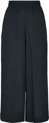 Productafbeelding van Urban Classics dames wijde viscose culotte, zwart - maat XS