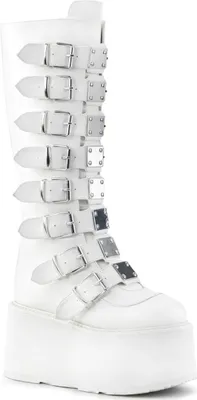 Obrázek produktu pro DAMNED-318 Dámské boty DemoniaCult, White , EU 37, US 7