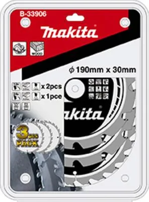 Produktbild von Makita B-33897, Holz, 13,6 cm, 2 cm, 1,5 mm, 3 Stück(e)