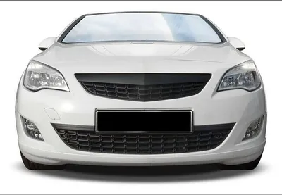 Zdjęcie produktu dla Kratka chłodnicy sportowa czarna bez emblematu do Opel Astra J pre-facelift