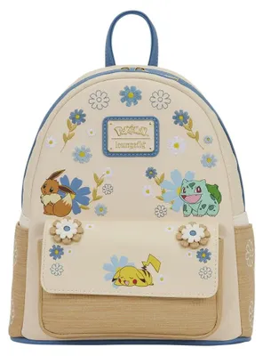 Produktbild von Pokémon by Loungefly Mini Rucksack Floral