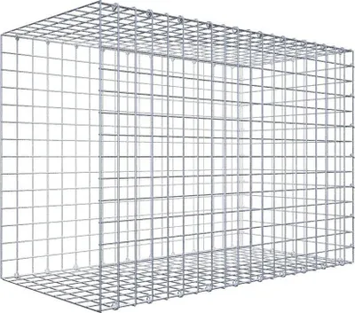 Produktbild von Anbaugabione Typ 2 100 cm x 70 cm x 50 cm (L x H x T), Maschenweite 5 cm x 5 cm, C-Ring