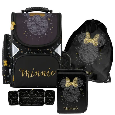 Zdjęcie produktu dla Minnie Zestaw Tornister Piórnik Worek