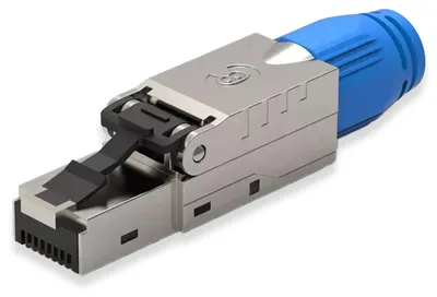 Produktbild von NEXMEX Netzwerkstecker Cat 8 CAT8 RJ45 Stecker Werkzeuglos Metall 40Gbps 2000MHz
