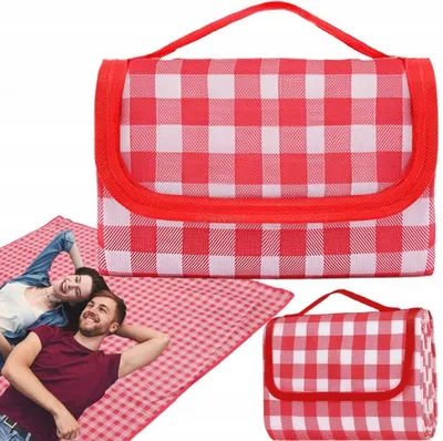 Produktbild von R2Invest Piknik deka 200x200 červená