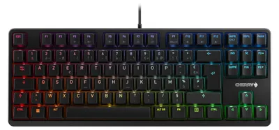 Image de Clavier mécanique de jeu RGB G80-3000N, format TKL, filaire, disposition AZERTY