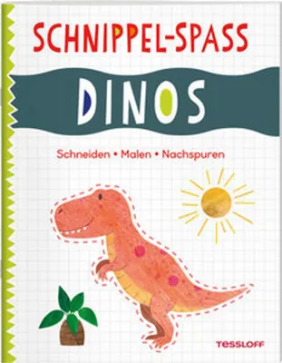 Immagine prodotto di Schnippel-Spaß. Dinos. Schneiden - Malen - Nachspuren