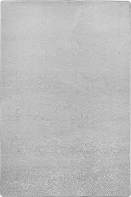 Produktbild von NYVI Teppich Fancy - Pflegeleicht, Strapazierfähig, für Fußbodenheizung - Wohnzimmerteppich Veloursteppich - 160x240 cm Rechteckig - Grau