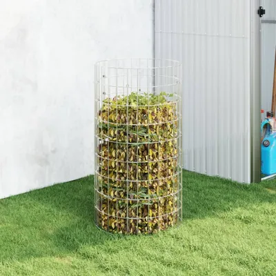 Produktbild von "im Angebot" Gartenkomposter Ø50x100 cm Verzinkter Stahl - Komposter CC3917