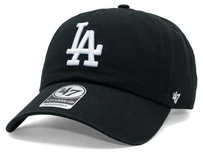 Produktbild von '47 Brand MLB Los Angeles Dodgers '47 CLEAN UP Cap Black