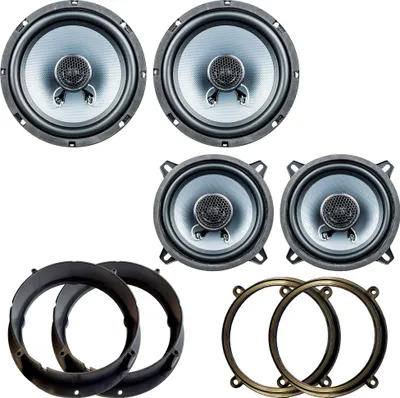 Produktbild von PG Audio Evo III Lautsprecher Einbauset passend für Saab 9 3 Tür Vorn/Seitenheck