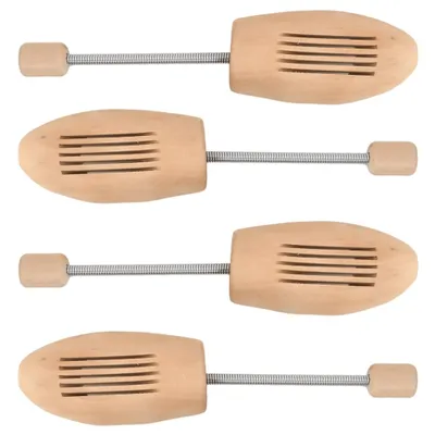 Zdjęcie produktu dla Vidaxl-Schuhspanner 2 Paare der Größe 35-38 Solid Lotuswood
