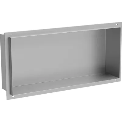 Produktbild von Mexen X-Wall-NR Einbauregal ohne Rahmen 45 x 20 cm, inox - 1911452010