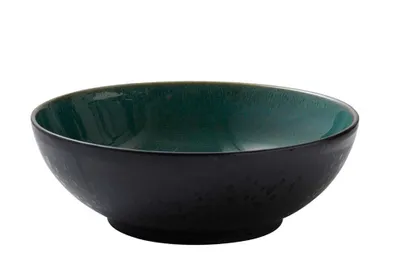 Produktbild von Bitz Tief Teller Gastro Schwarz/Grün ø 24 cm