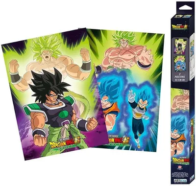 Produktbild von ABYstyle - Dragon Ball Broly Broly Chibi Poster Set