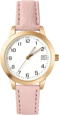 Produktbild von Damenuhr Leder, Damen Analog Quarz Uhr mit Datum, Uhren Damen Einfache Business Klassische Armbanduhr Lässig Quarzuhr Kleideruhr Nachtlicht
