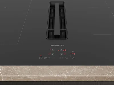 Zdjęcie produktu dla Siemens iQ300 ED801BS16E, Czarny, Wbudowany, 80 cm, Płyta indukcyjna strefowa, Szkło ceramiczne, 4 stref(y)