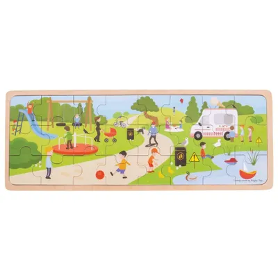 Zdjęcie produktu dla Bigjigs Toys Puzzle V park
