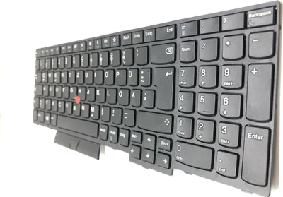 Produktbild von DEUTSCHE - Schwarz Tastatur Keyboard kompatibel für Lenovo ThinkPad Edge P52