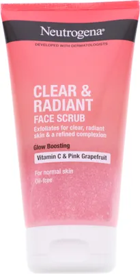 Produktbild von Neutrogena Gesichtspeeling 150 ml für klare, strahlende Haut – Täglich mit Vitamin C & Pink Grapefruit