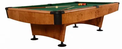 Produktbild von Pooltisch Billardtisch Braun Billardmöbel Freizeittisch Billard-Tisch 9ft