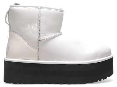 Productafbeelding van UGG Classic Mini Platform Matte laars, ultra mat wit (dames) - EU 37