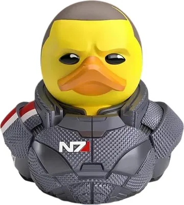 Obrázek produktu pro Mass Effect – gumová kachnička „TUBBZ“, velitel Shepard CD1029 (jedna velikost) (žlutá/černá)
