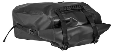 Image de SucceBuy : sacoche de moto, sacoche latérale 14 L x 2, poches latérales imperméables pour le rangement des affaires, sacoches de moto robustes avec sangle inférieure, noir, idéales pour les activités de plein air