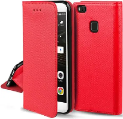 Produktbild von Huawei Mate 30 Lite Handyhülle Schutz Tasche Cover Wallet Rot