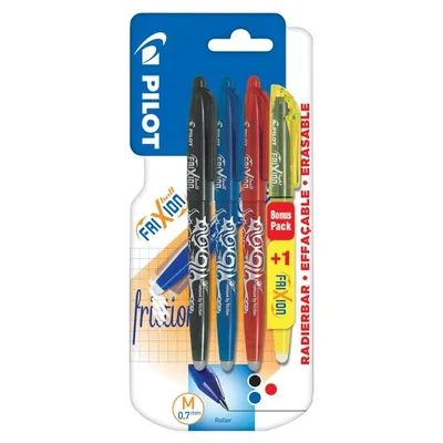 Obrázok produktu pre Pilot FriXion Ball - Rollerball so zvýrazňovačom - sada 4 ks