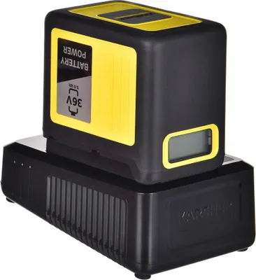 Produktbild von Kärcher Power 36/50, Batterie- & Ladegerät-Set, 5 Ah, 36 V, Kärcher, Schwarz, Gelb, 1 Stück(e)