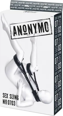 Obrázok produktu pre Anonymo upevňovací popruh, Imitácia kože, čierny, 145 cm
