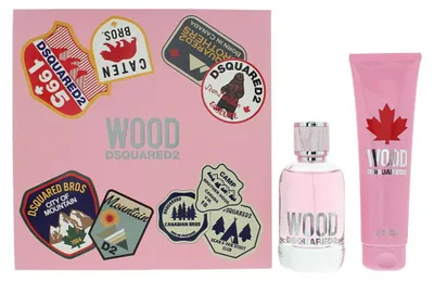 Productafbeelding van Dsquared2 Wood Pour Femme Set: Eau de Toilette 100ml + Bodylotion 150ml