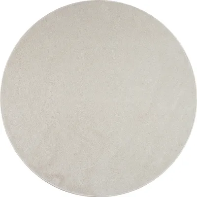 Produktbild von TT Home Wohnzimmer Teppich Kurzflor Unifarbendes Design Modern Und Zeitlos Größe 120 cm Rund