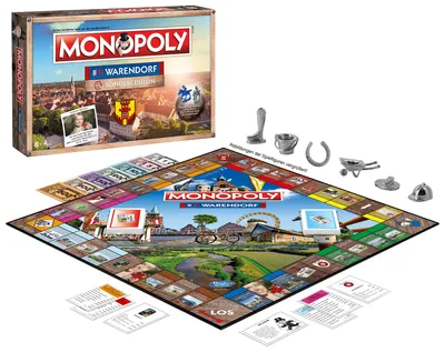 Produktbild von Monopoly Warendorf Stadt Edition limitierte Sonderedition Brettspiel Gesellschaftsspiel