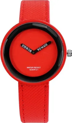Produktbild von Hoop Uhr für Damen - Elegante rote Damenuhr mit Armands KP12247