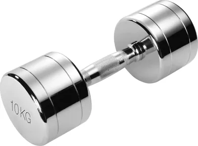 Produktbild von Trendy Chrom Hantel / Kurzhantel, 1,0 - 10,0 kg, Größe:10.0 kg