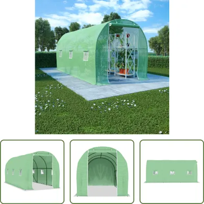 Produktbild von The Living Store Gewächshaus 9 m² 4,5x2x2 m