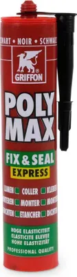 Produktbild von Griffon Polymax Fix Seal Montage-Dichtungsset schwarz 425g