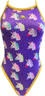 Produktbild von Turbo Unicorn Revolution Badeanzug Lila S Damen Lila S