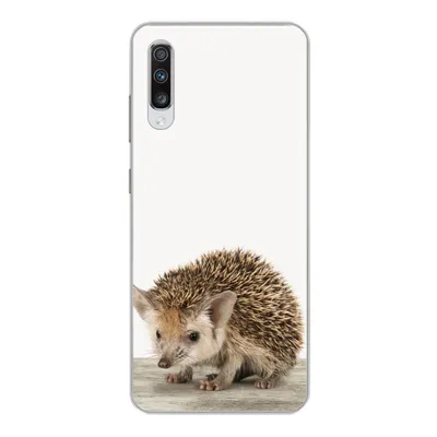 Produktbild von MuchoWow® Handyhülle Schutzhülle Hülle für Samsung Galaxy A70 Igel - Tiere - Jungen - Mädchen Silikon Softcase Handy Hülle - Schutzhaube