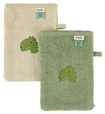 Obrázok produktu pre Trixie pracie rukavice 2-pack - Aura Dino