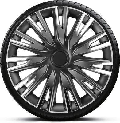 Produktbild von Radkappen Radzierblenden EINZELN (1Stück) 16 Zoll COPRA CHROM BLACK Z499724