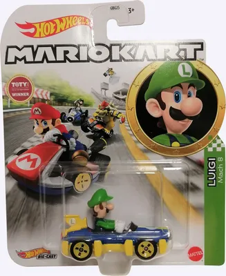 Zdjęcie produktu dla Hot Wheels Mario Kart GBG27, Gokart, 3 lat(a), Plastik, Metal, Wielobarwny