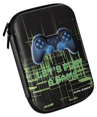 Produktbild von Kruzzel 24533 Gamepad-Federmäppchen