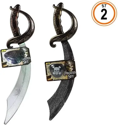 Zdjęcie produktu dla Atosa Pirates 2 Sword Assorted 48 Cm Złoty Złoty Jeden rozmiar