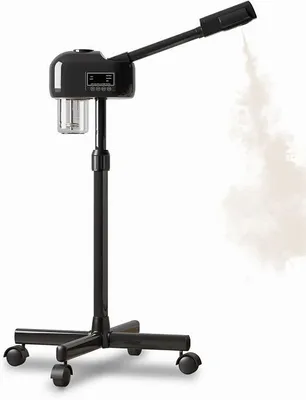 Produktbild von Professioneller Gesichtsdampfer mit heißem Dampf für Kosmetikerinnen, Gesichtsdampfer für Spa zu Hause, Gesichtsdampf für Tiefenreinigung des Gesichts