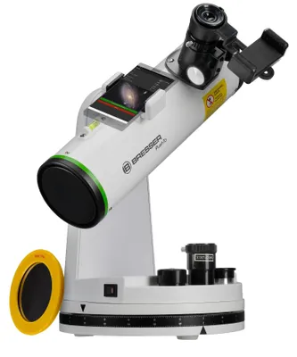Produktbild von Bresser PushTo NT 76/350 Smart Teleskop mit Bluetooth App Tischgerät